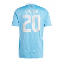 Camiseta Bélgica Lois Openda #20 Visitante Equipación Eurocopa 2024 manga corta